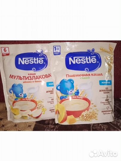 Детские каши nestle