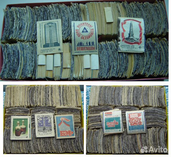 Филумения, спичечные этикетки, старая коллекция