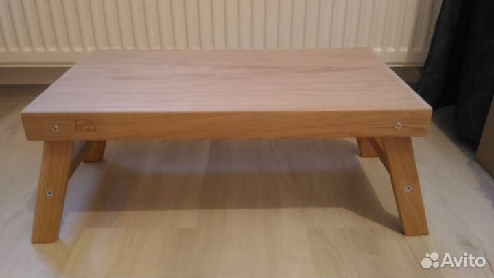 Новый столик для ноутбука массив дуба