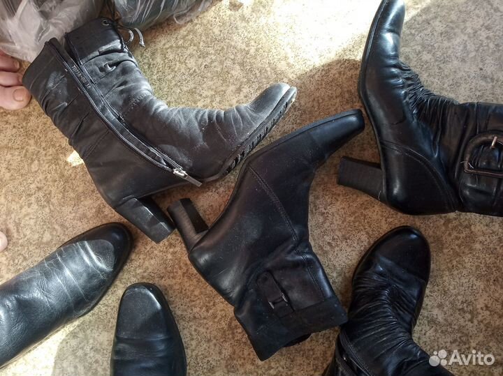Зимние женские сапоги 38 Б\У