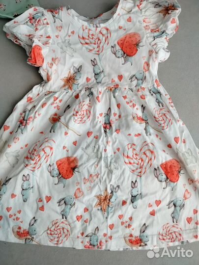 Детские вещи на девочку пакетом 86 92