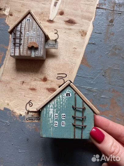 Домики интерьерные. Декор