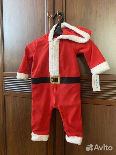 Новый Santa Carter’s Комбинезон / Костюм Санты 9M
