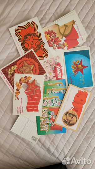 Открытки СССР чистые