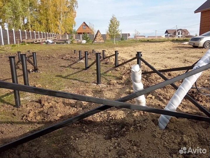 Винтовые сваи напрямую с завода