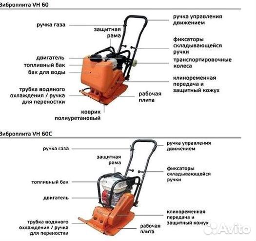 Виброплиты Аренда и Продажа