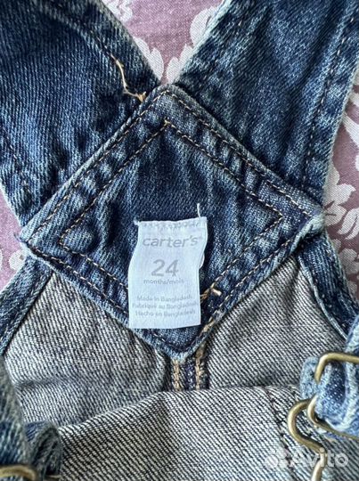 Джинсовый комбинезон Carters