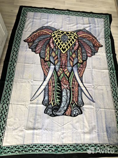 Покрывало на диван/кровать/стену этническое