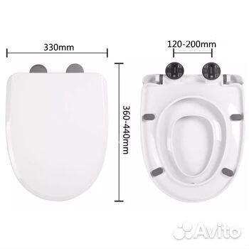 Сиденье для унитаза детское и взрослое