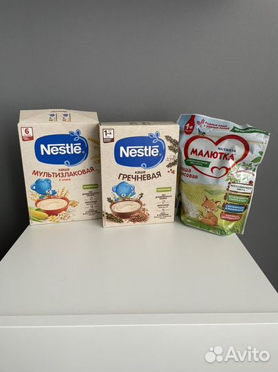 Каши Нестле
