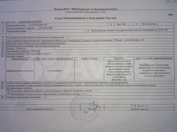 Участок 15 сот. (СНТ, ДНП)