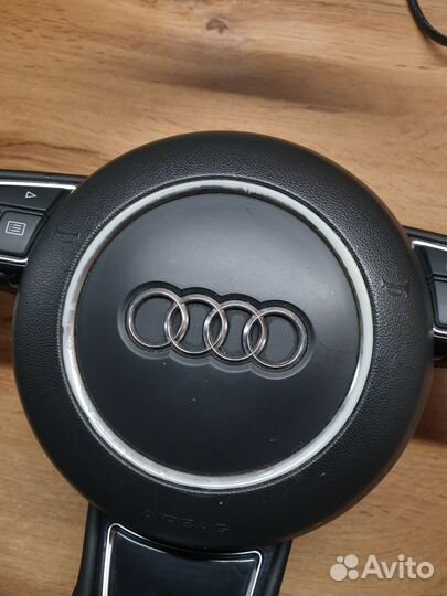 Руль ауди audi a7 a6 c7 sline трехспицевый