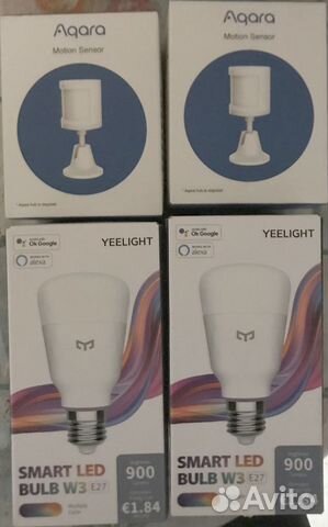 Умный дом лампы rgb