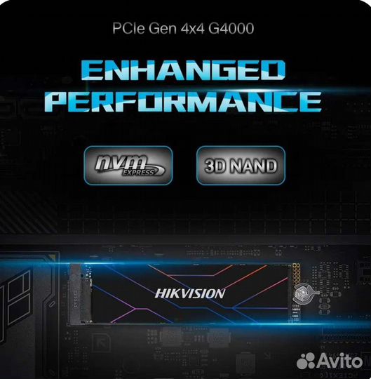 Ssd m2 Hikvision 1tb 7450 мб/с