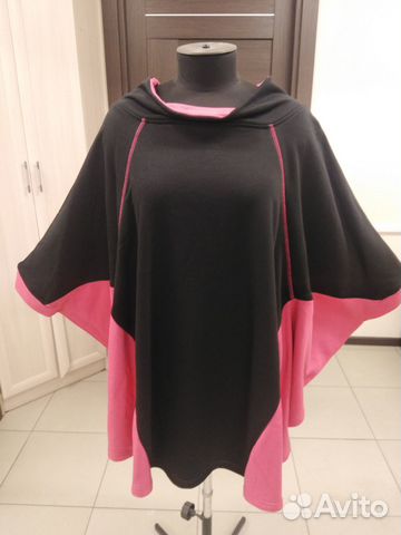 Пончо женское 52-64р. и 62-72р. Новое