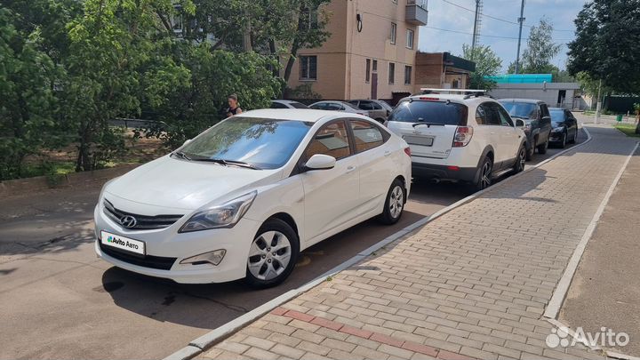 Hyundai Solaris 1.4 AT, 2015, 150 000 км
