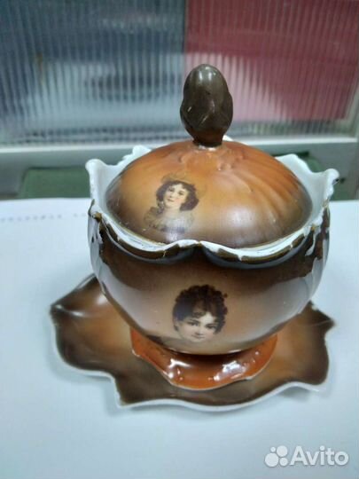 Сахарница-конфетница Гарднера 19 век