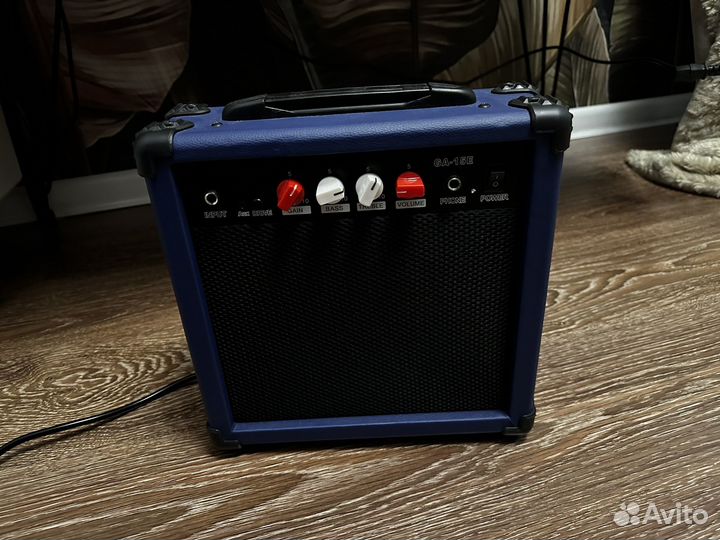 Комбоусилитель 15вт, с перегрузом