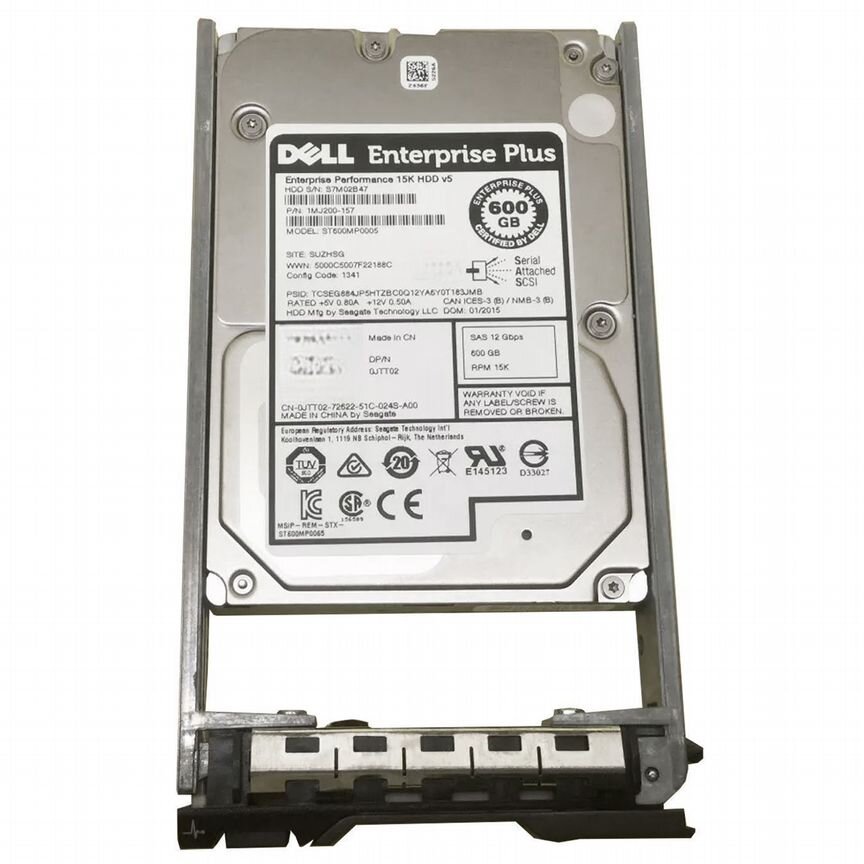 [1MJ200-157] Жесткий Диск Dell 600gb Sas 2.5" Hdd 1mj200-157