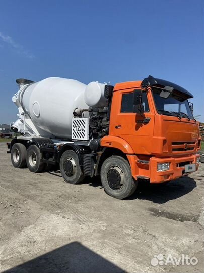 Автобетоносмеситель КамАЗ 5814Y9, 2019