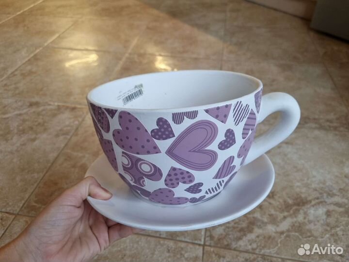 Кашпо чашка