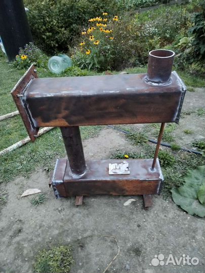 Печь на отработке