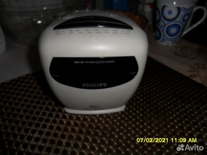 Часы\радио Philips-Aj 3140