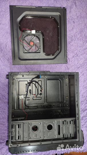 Корпус для пк компьютера черный