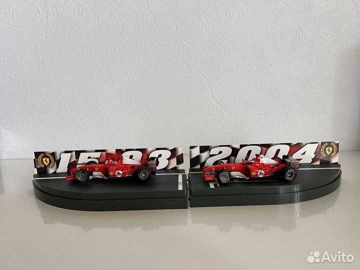 F1 1/43 Комплект из двух моделей Ferarri, Mattel