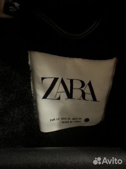 Дубленка zara