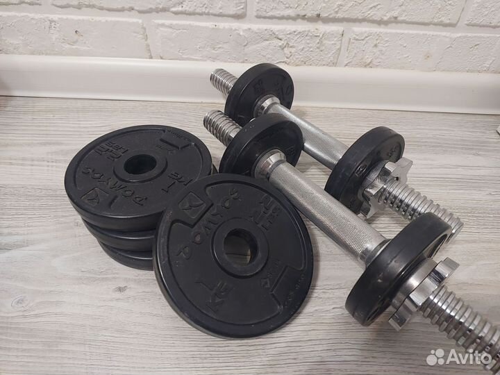 Гантели разборные