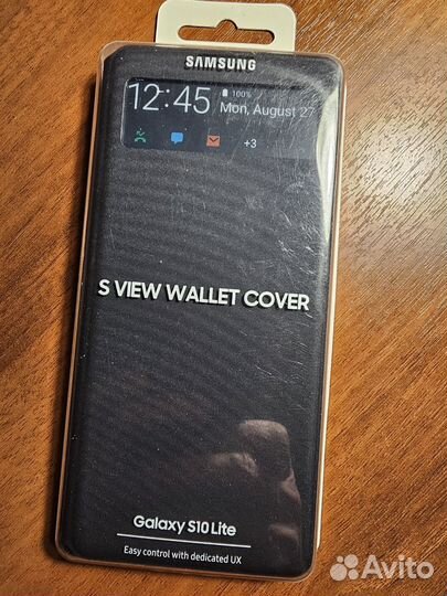 Чехол Samsung S view cover S10 lite