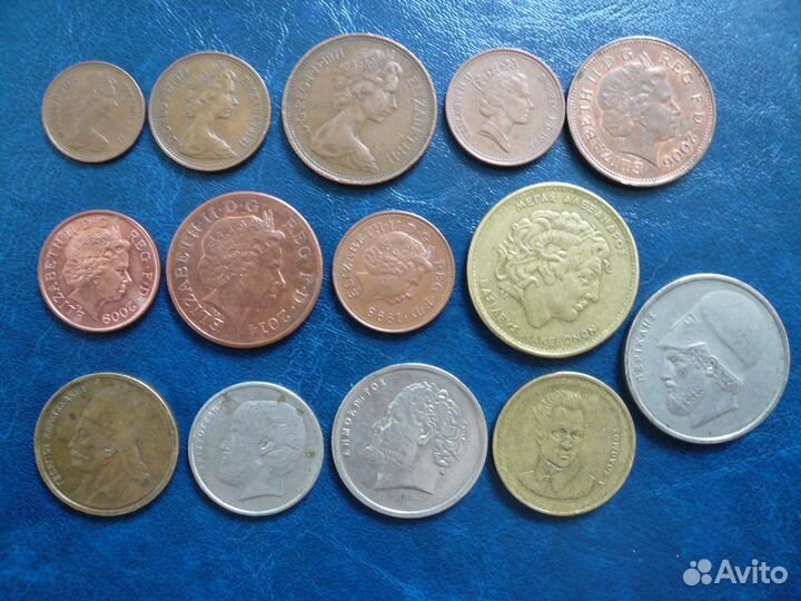 Монеты.Европа.Азия и др. обмен