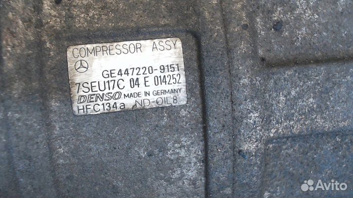 Компрессор кондиционера Mercedes CLK W209, 2003