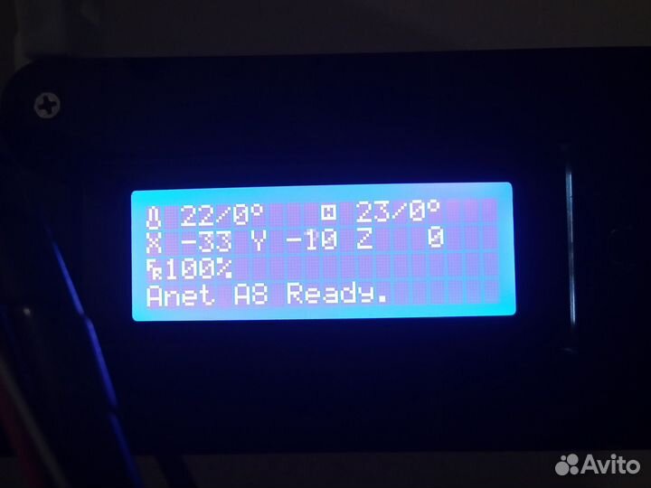 Рабочий 3D принтер Anet a8 с небольшим абгрейтом