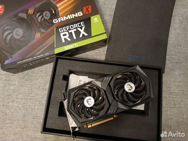 Видеокарта Msi Rtx 3060ti (гарантия днс)