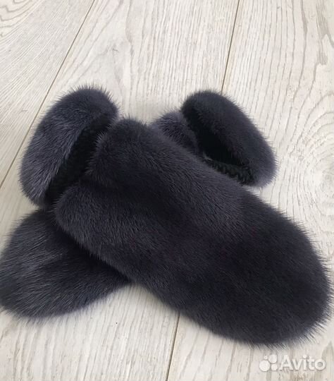 Меховые варежки (натуральный мех)