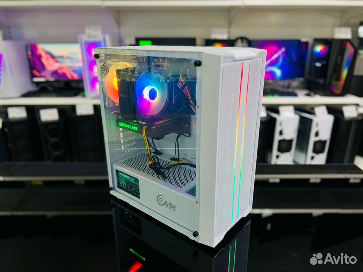Мощный Core i3-10100F/DDR4-16Gb/SSD/RTX 3050 (8Gb)