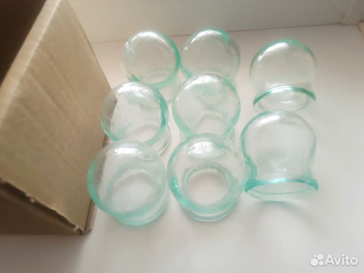 Mедицинские банки СССР 8шт