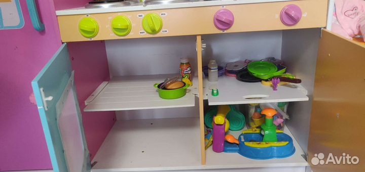 Детская деревянная кухня