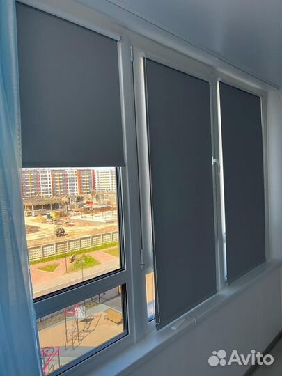 Рулонные шторы на балкон