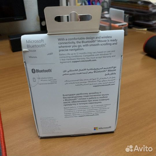 Мышь для ноутбука Microsoft Bluetooth Mouse персик