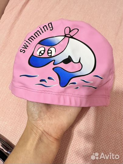 Шапочка для плавания детская 1-3 года