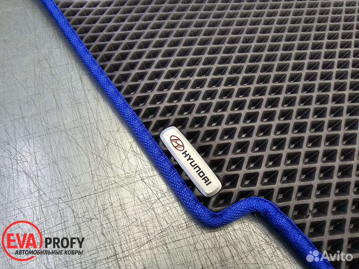 Ева эва коврики на Hyundai Solaris 2 салон