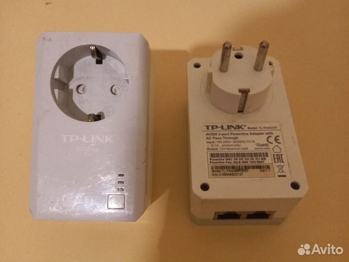 Сетевой адаптер Powerline TP-link TL-PA4020P KIT