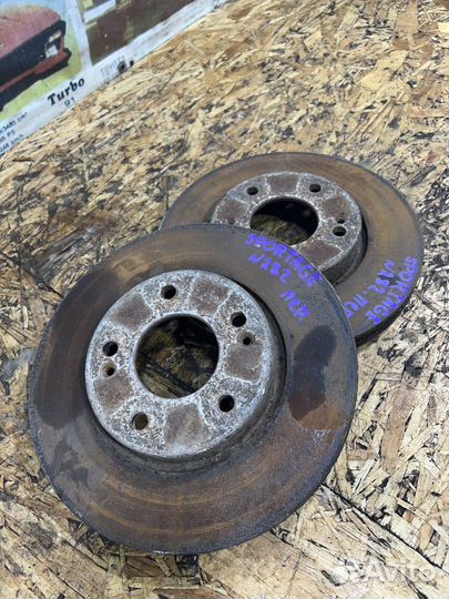 Диск тормозной пара перед Киа Спортейж 2