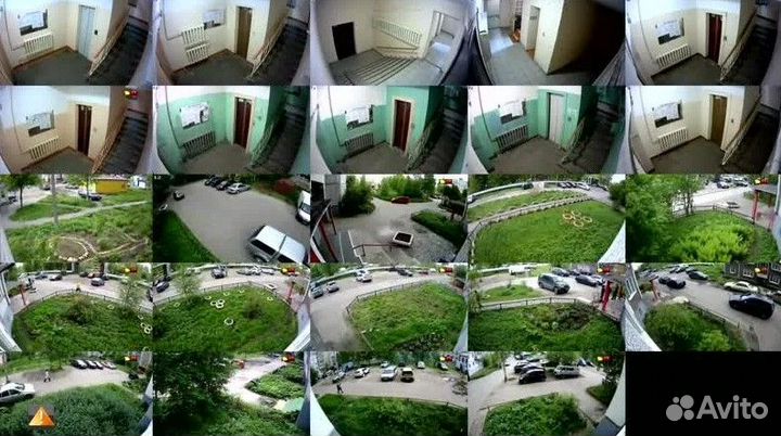 Комплект камер видеонаблюдения с регистратором