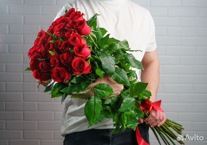 Цветы с доставкой, розы свежие