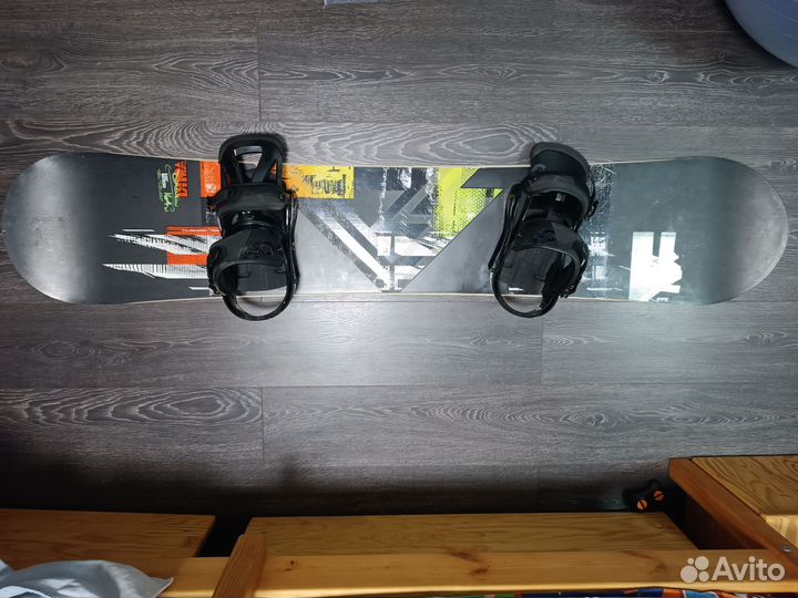 Сноуборд Volkl Dimension + крепления Burton Custom