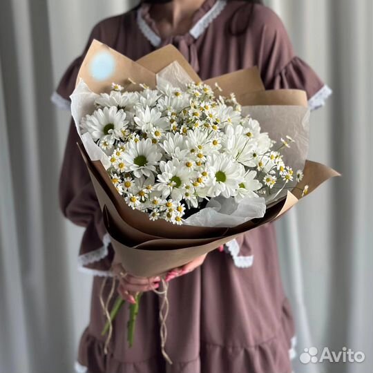 Ромашки, букет ромашек